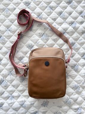 Tommy Hilfiger Tan Two Toned Cross body bag